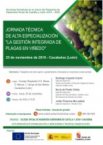 Jornadas sobre la gestión de plagas en viñedo en la DO Bierzo